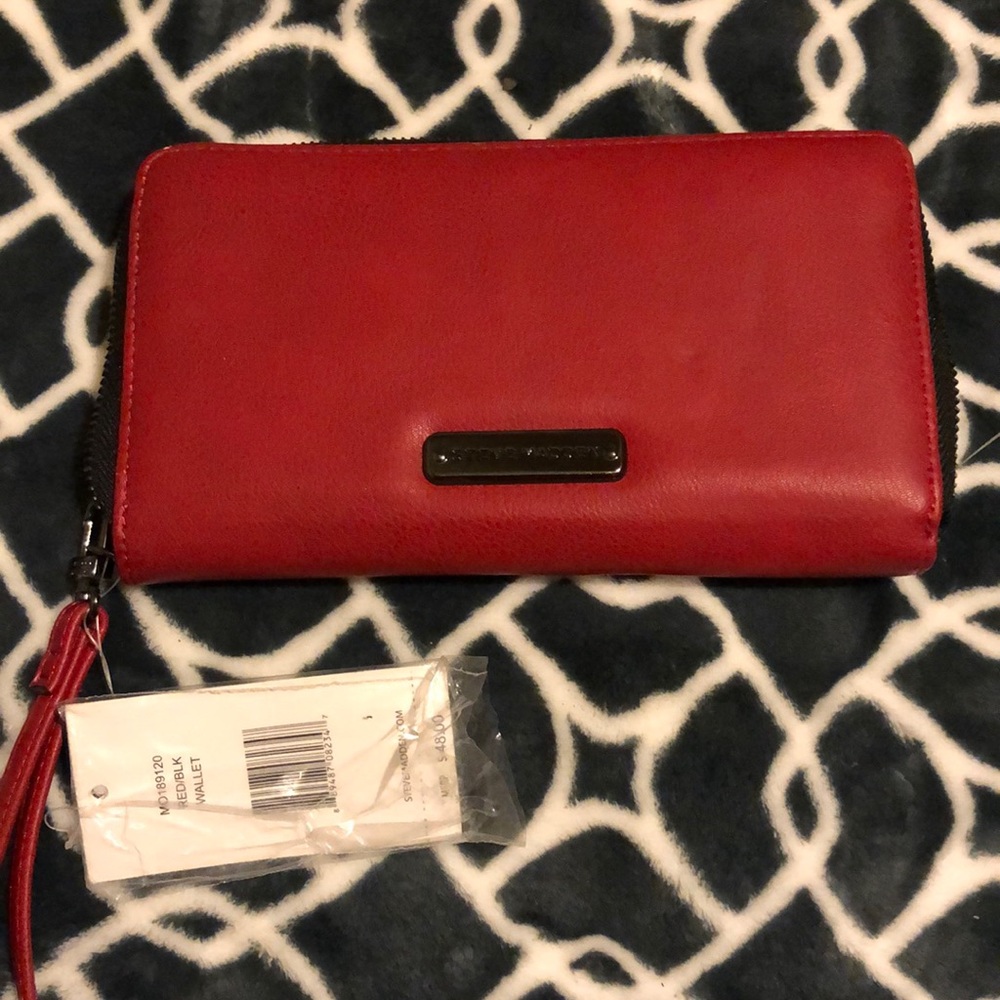 Red handbag,  new